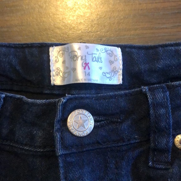 Children’s Stretchy Jean Capris - Picture 2 of 4